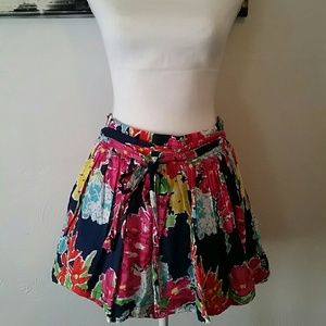 Aeropostale Floral Mini Skirt